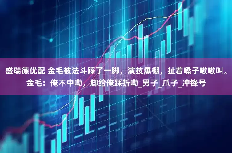 盛瑞德优配 金毛被法斗踩了一脚，演技爆棚，扯着嗓子嗷嗷叫。金毛：俺不中嘞，脚给俺踩折嘞_男子_爪子_冲锋号