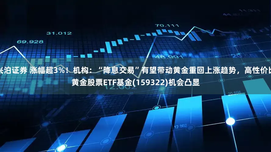 兴泊证券 涨幅超3%！机构：“降息交易”有望带动黄金重回上涨趋势，高性价比黄金股票ETF基金(159322)机会凸显